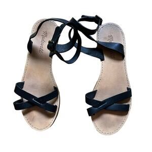 Madewell Crisscross Leather Sandals